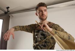 KEETA STANDING POSE WITH SPEAR 3